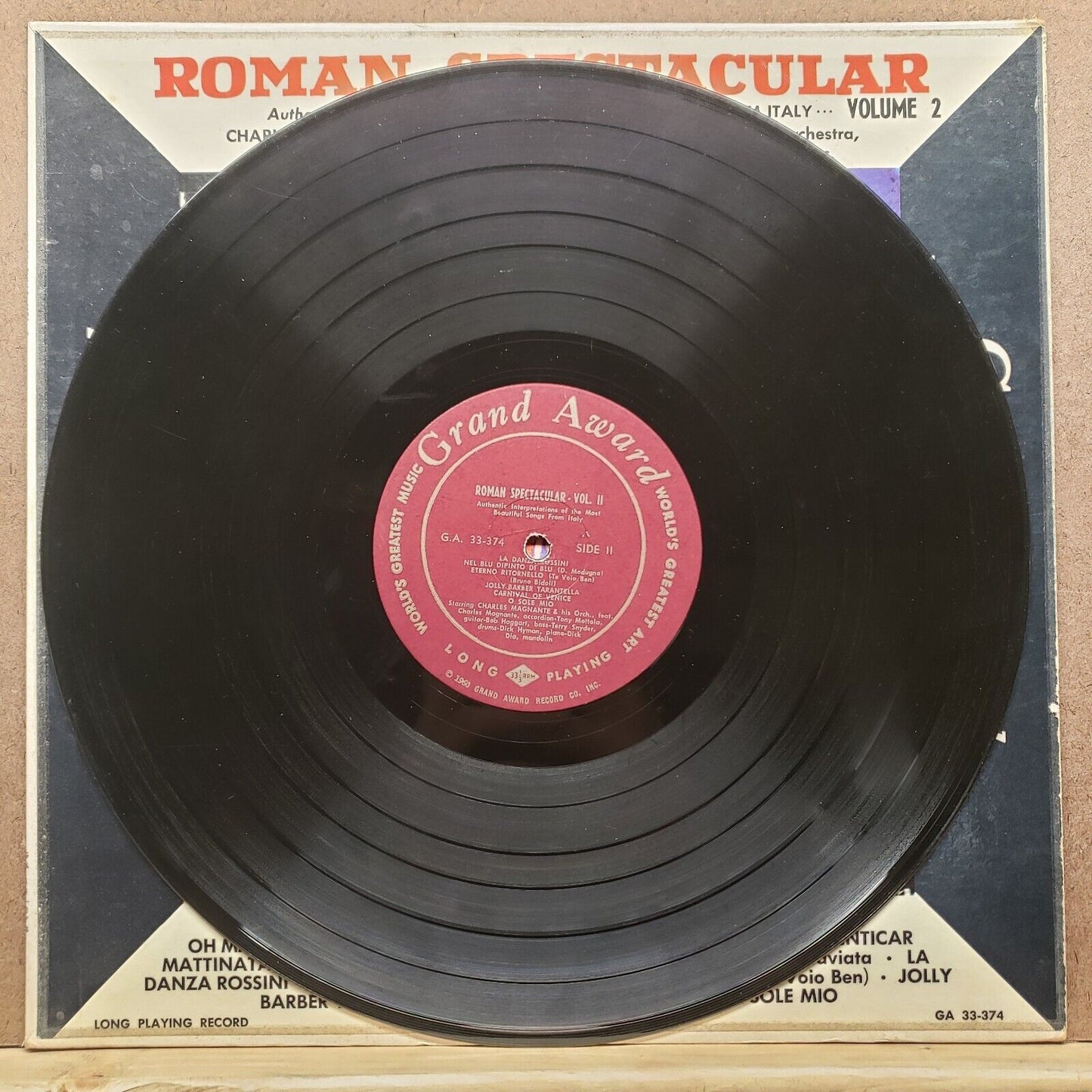 Grand Award - Romat Spectacular Vol. II - G.A. 33-374 - Vinyl Record LP