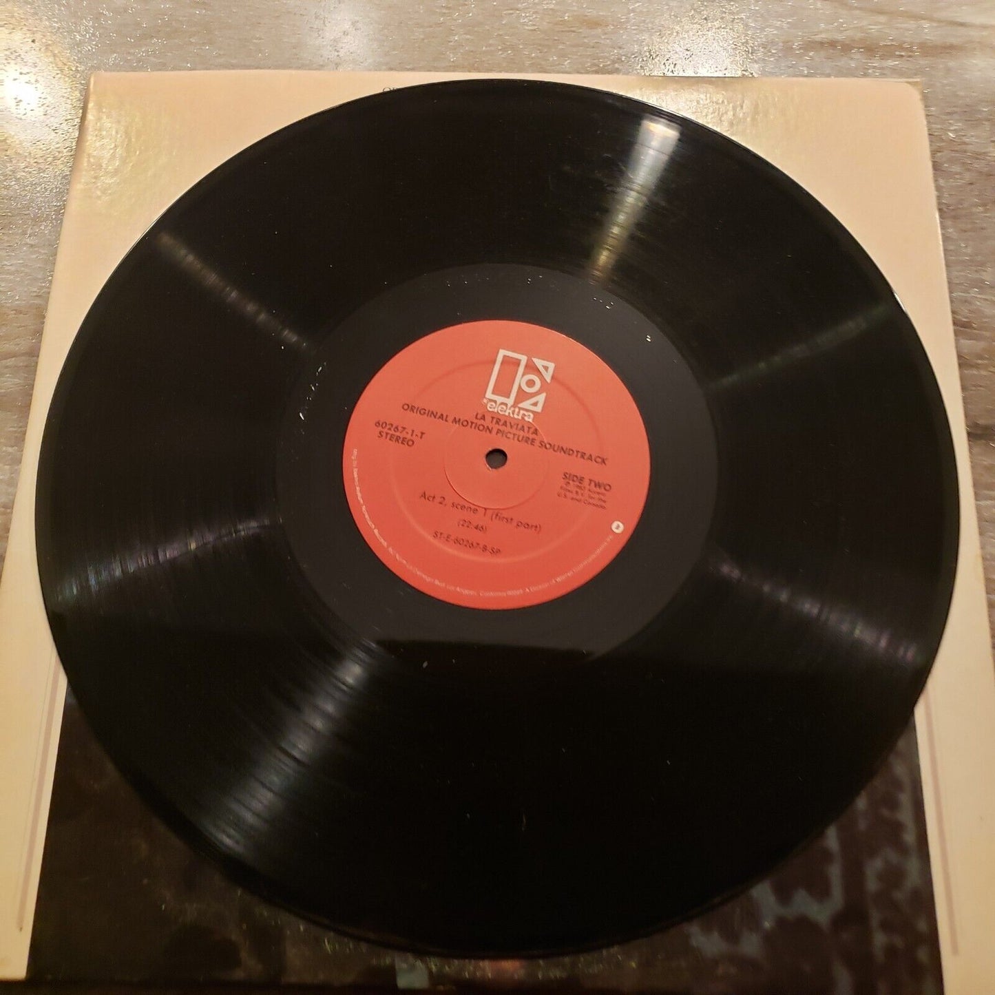 La Traviata - Original Motion Picture Soundtrack - 1983 Vinyl Record LP
