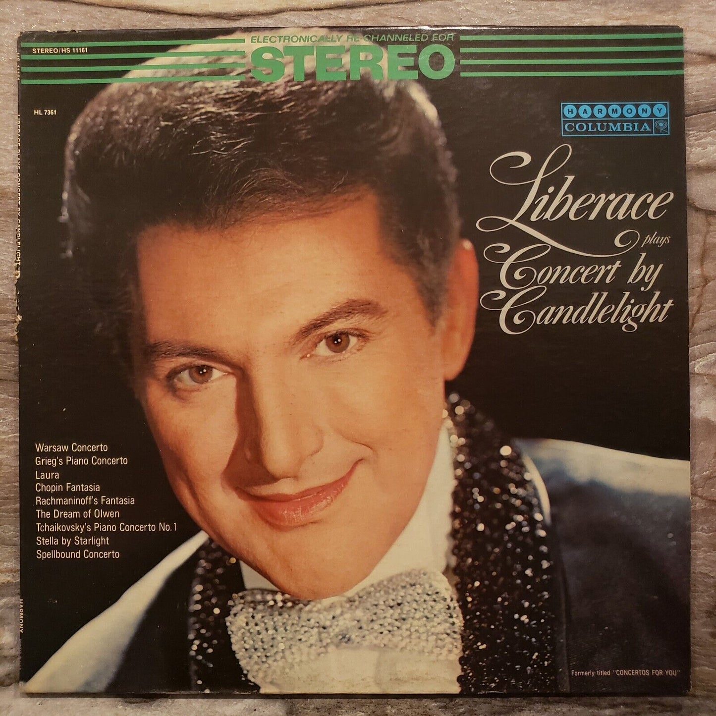 Liberace - Concert By Candlelight - HS 11161 Vinyl Record LP