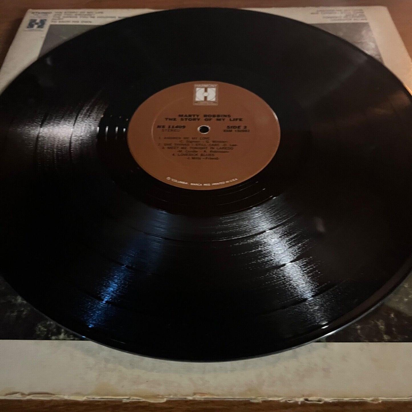 Marty Robbins - The Story Of My Life - HS 11409 - Vinyl Record LP