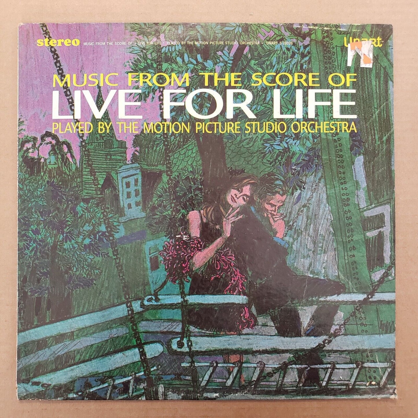 Live For Life (Vivre Pour Vivre) Soundtrack - S 21026 Vinyl Record LP