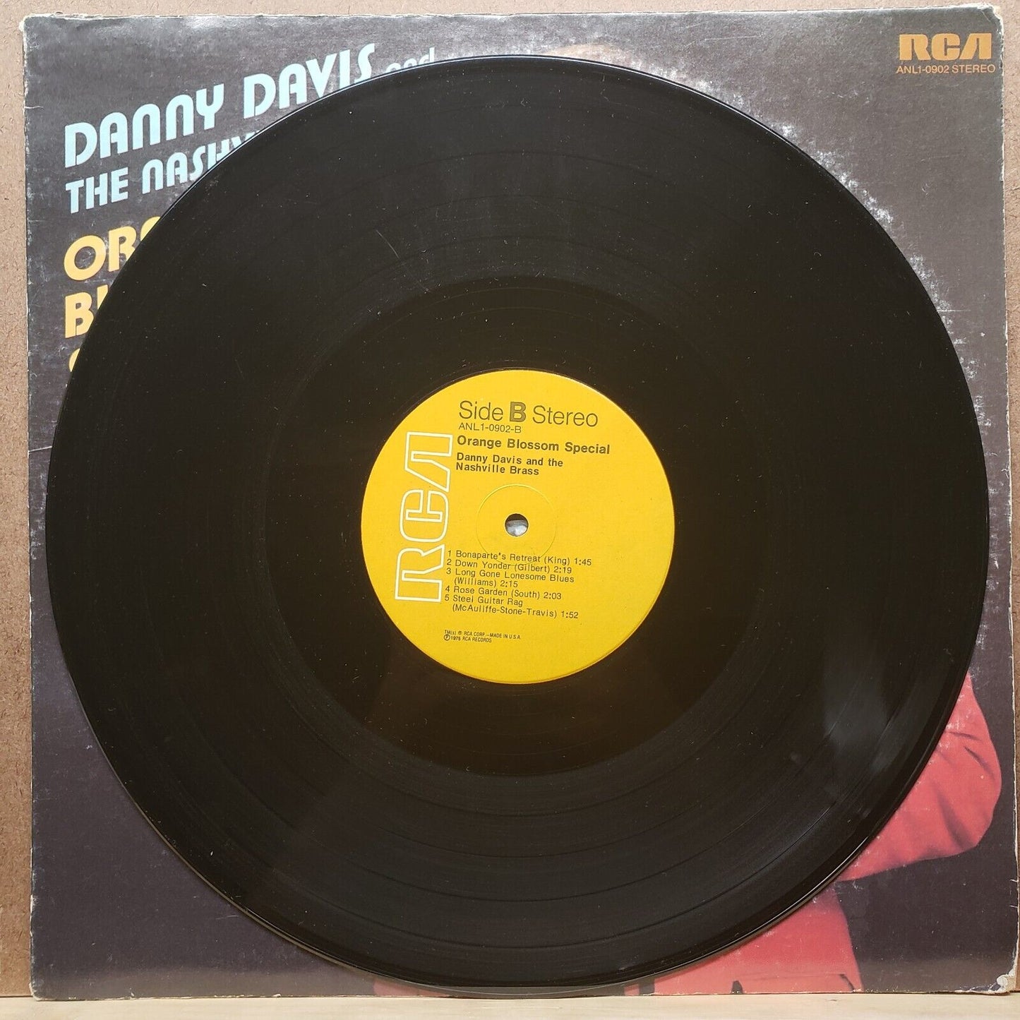 Danny Davis and the Nashville Brass - Orange Blossom Special - Vinyl Record LP