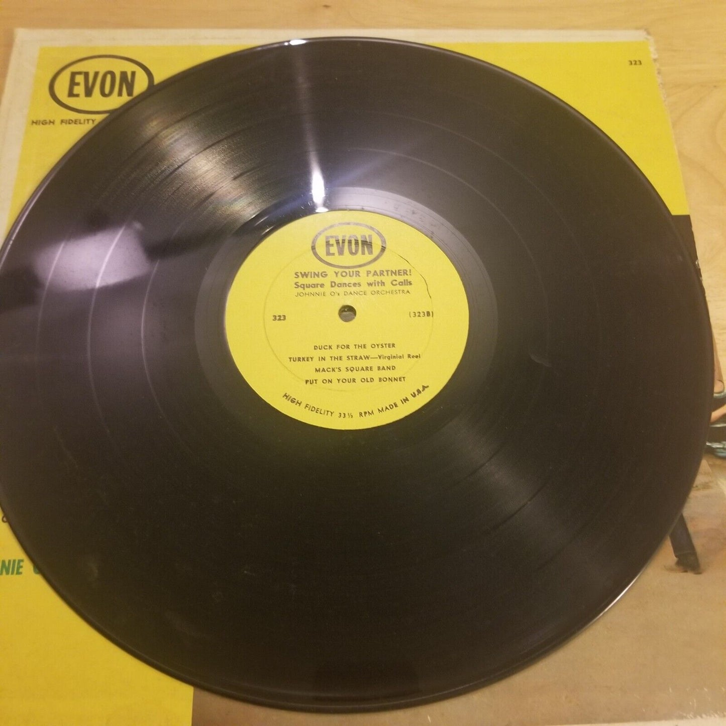 Johnnie O's Orchestra - Swing With Your Partner! - 323 Vinyl Record LP