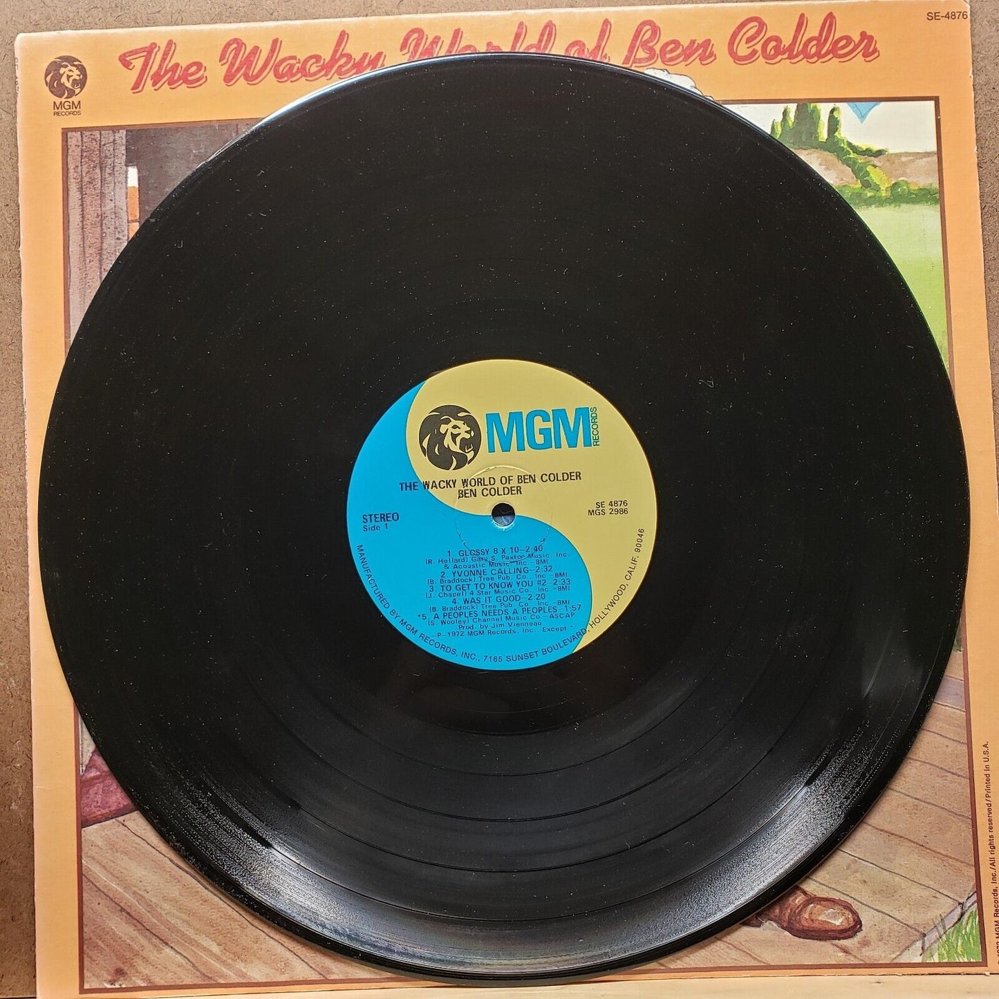 The Wacky World Of Ben Colder - SE 4876 - Vinyl Record LP