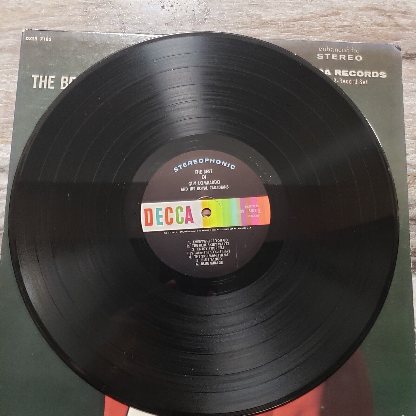The Best Of Guy Lombardo And His Royal Canadians - 2 Disc Set - Vinyl Record LP