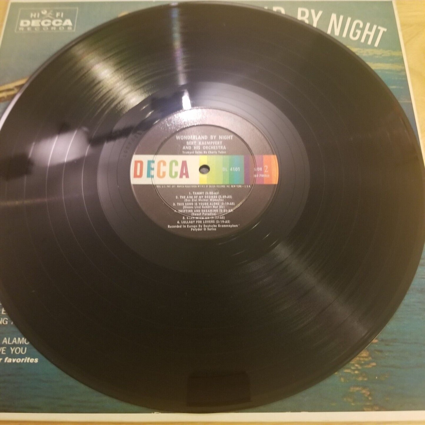 Bert Kaempfert - Wonderland At Night - DL-4101 Vinyl Record LP
