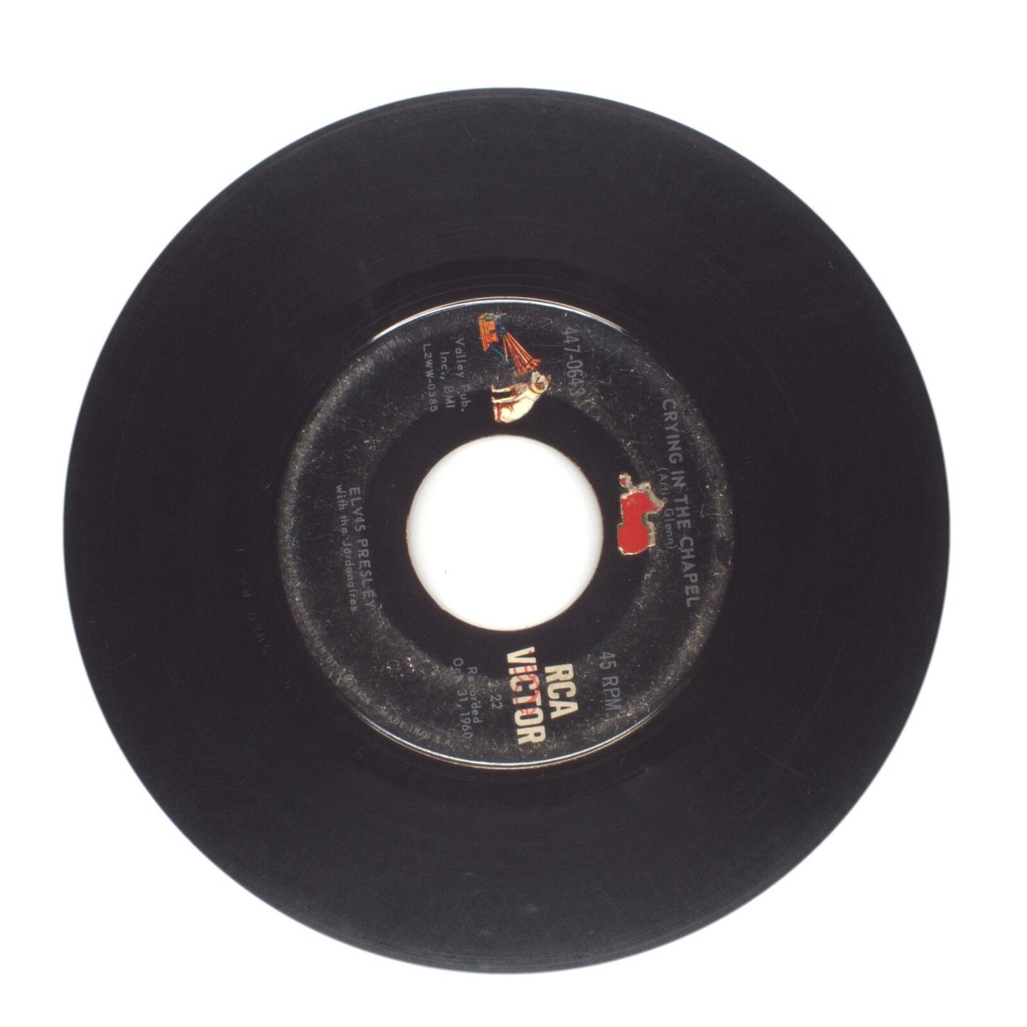 Elvis Presley with the Jordanaires - Crying in the Chapel; I Believe in the Man