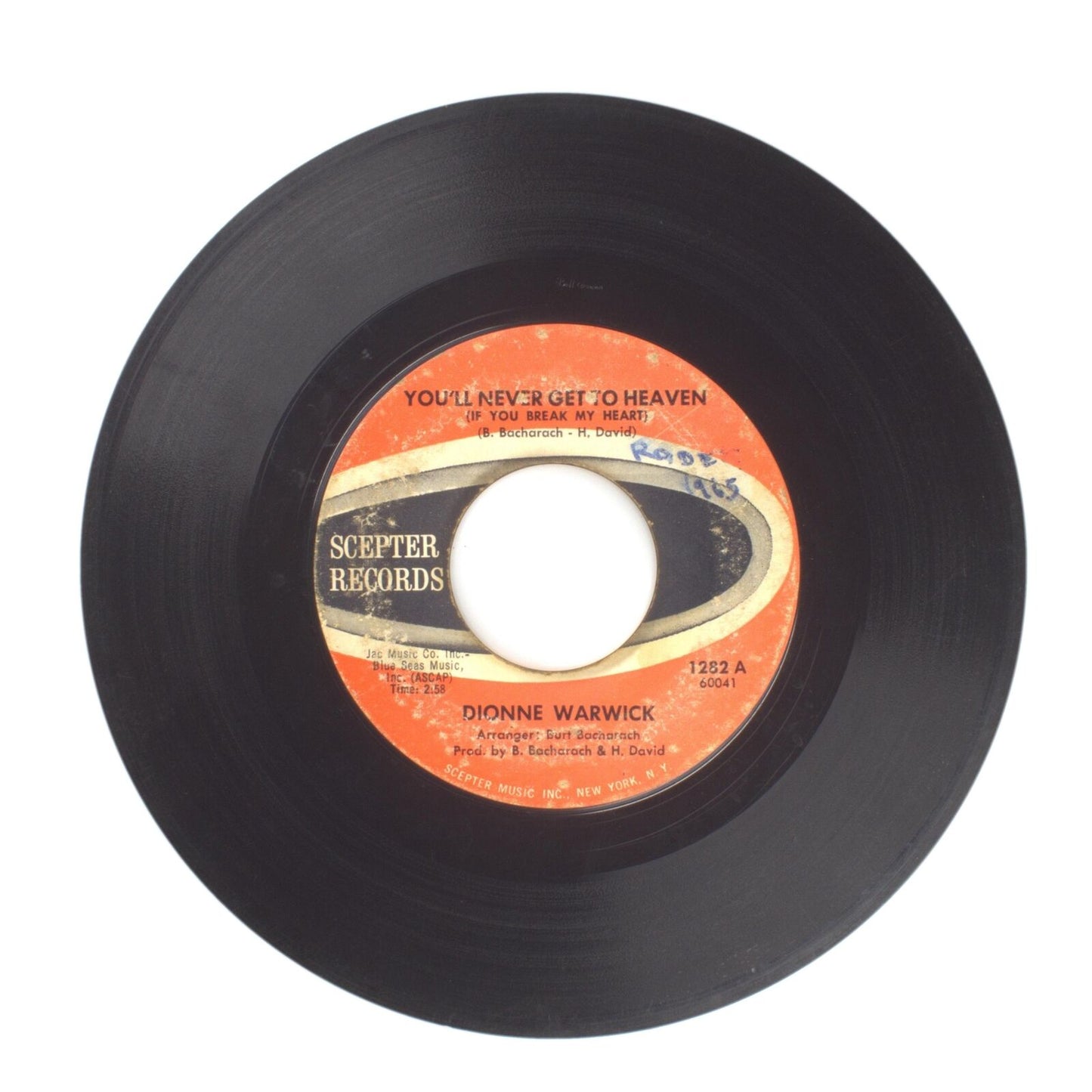 Dionne Warwick - You'll Never Get to Heaven (If You Break My Heart); A House Is