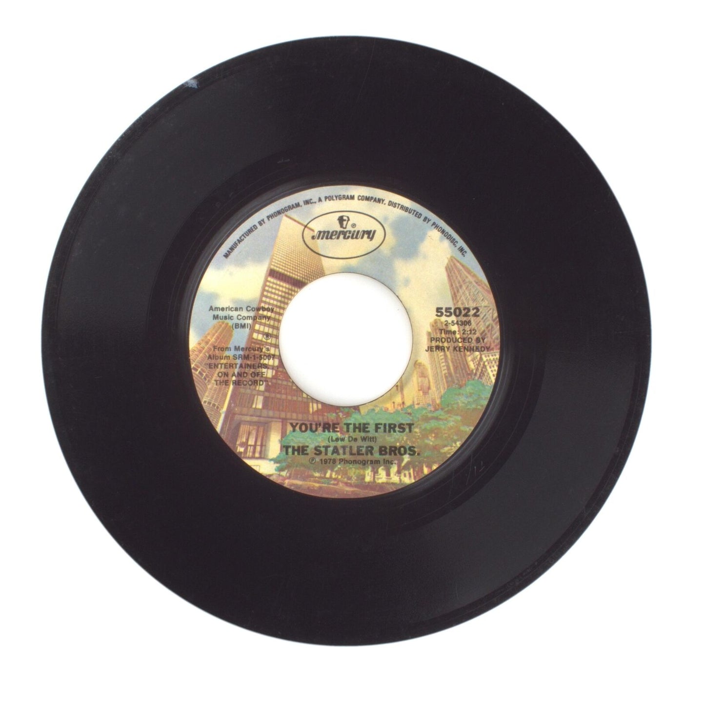The Statler Bros. - Do You Know You Are My Sunshine; You're The First - 45 RPM