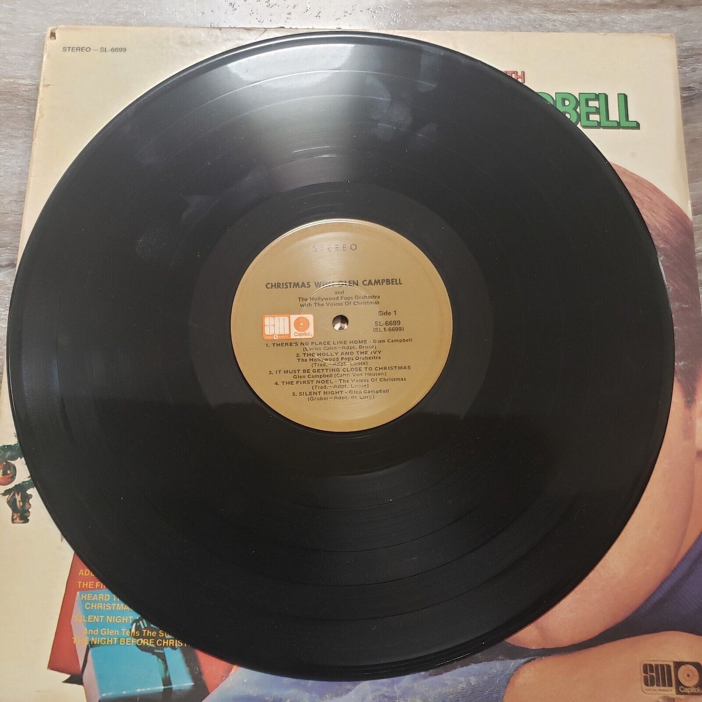 Christmas With Glen Campbell - SL-6699 Vinyl Record LP