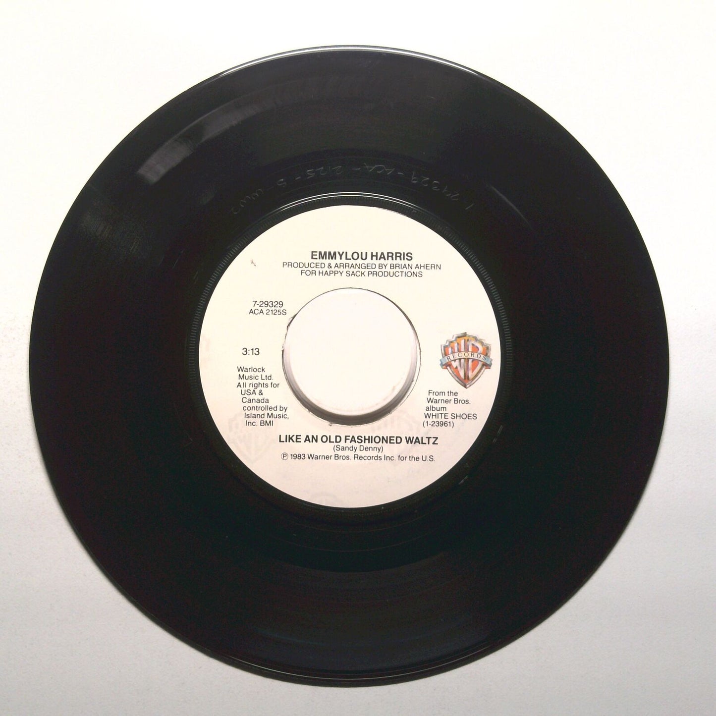 Emmylou Harris - In My Dreams; Like an Old Fashioned Waltz - Vinyl 45 RPM 7"