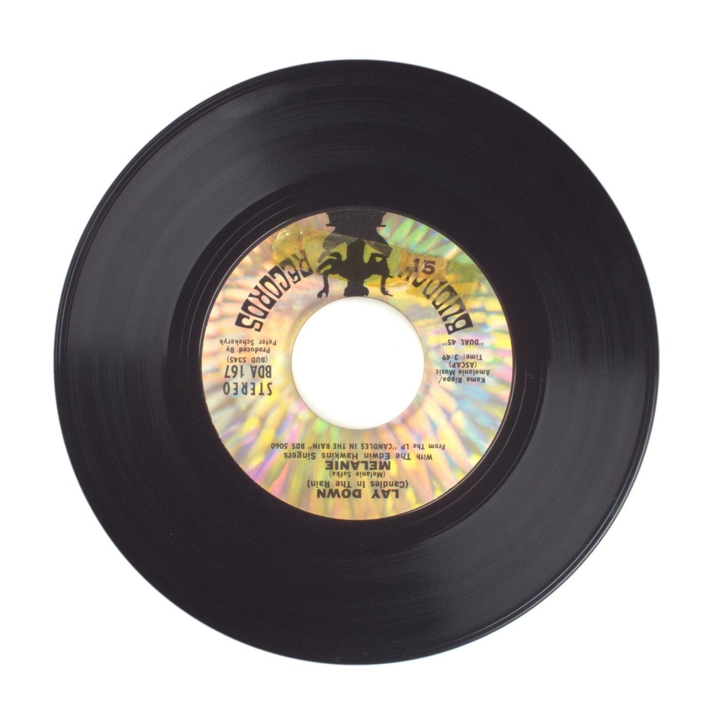 Melanie - Candles in the Rain; Lay Down (Candles in the Rain) - Vinyl 45 RPM 7"