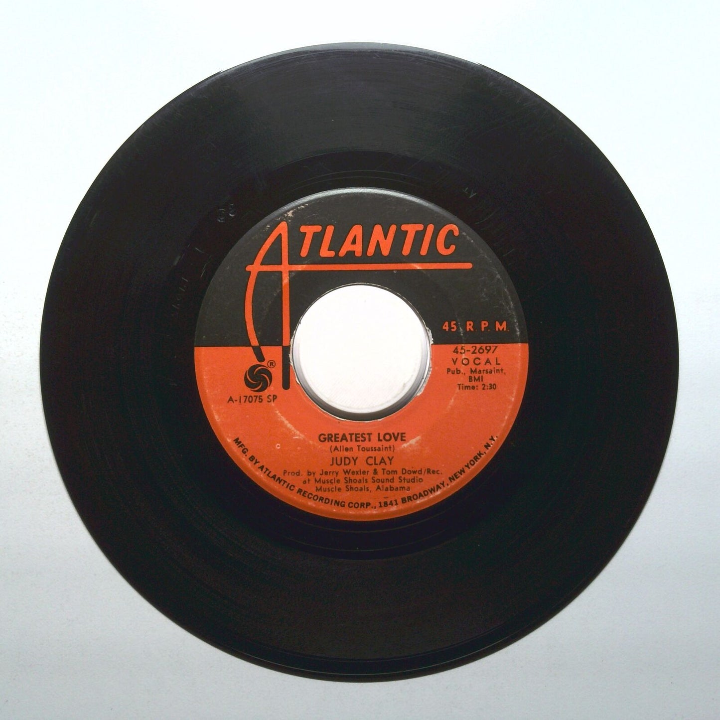 Judy Clay - Saving All For You; Greatest Love - Vinyl 45 RPM 7"