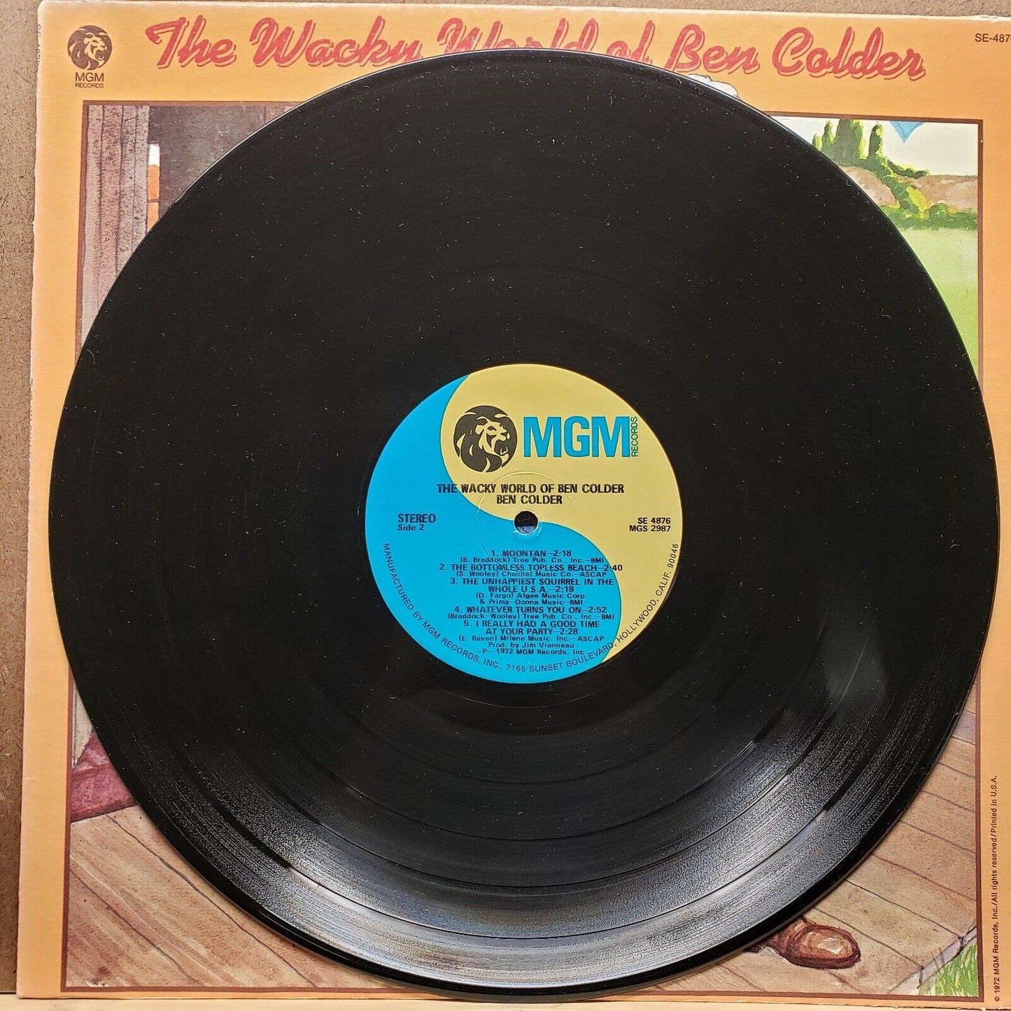 The Wacky World Of Ben Colder - SE 4876 - Vinyl Record LP