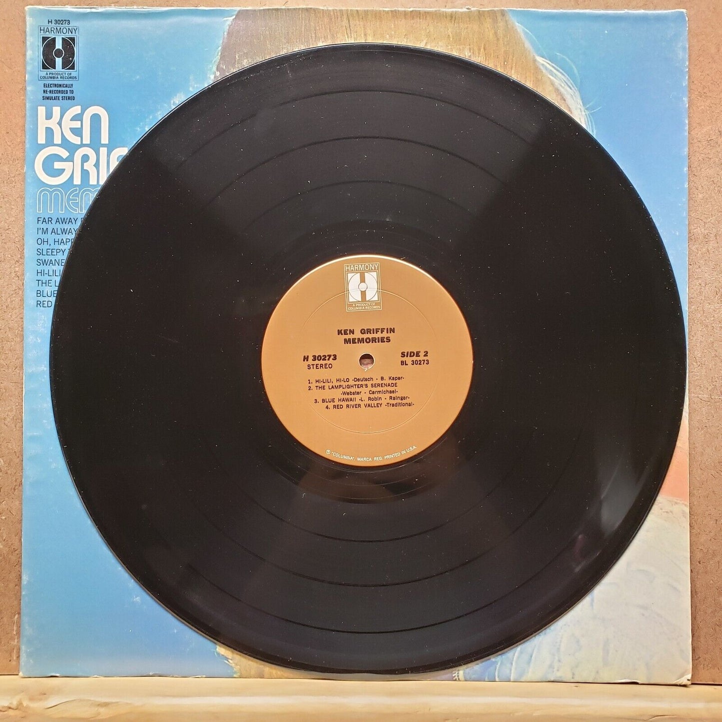 Ken Griffin - Memories - H 30273 - Vinyl Record LP