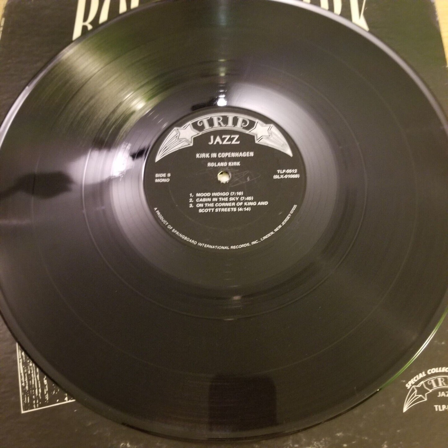 Roland Kirk - Kirk In Copenhagen - TLP-5512 Vinyl Record LP