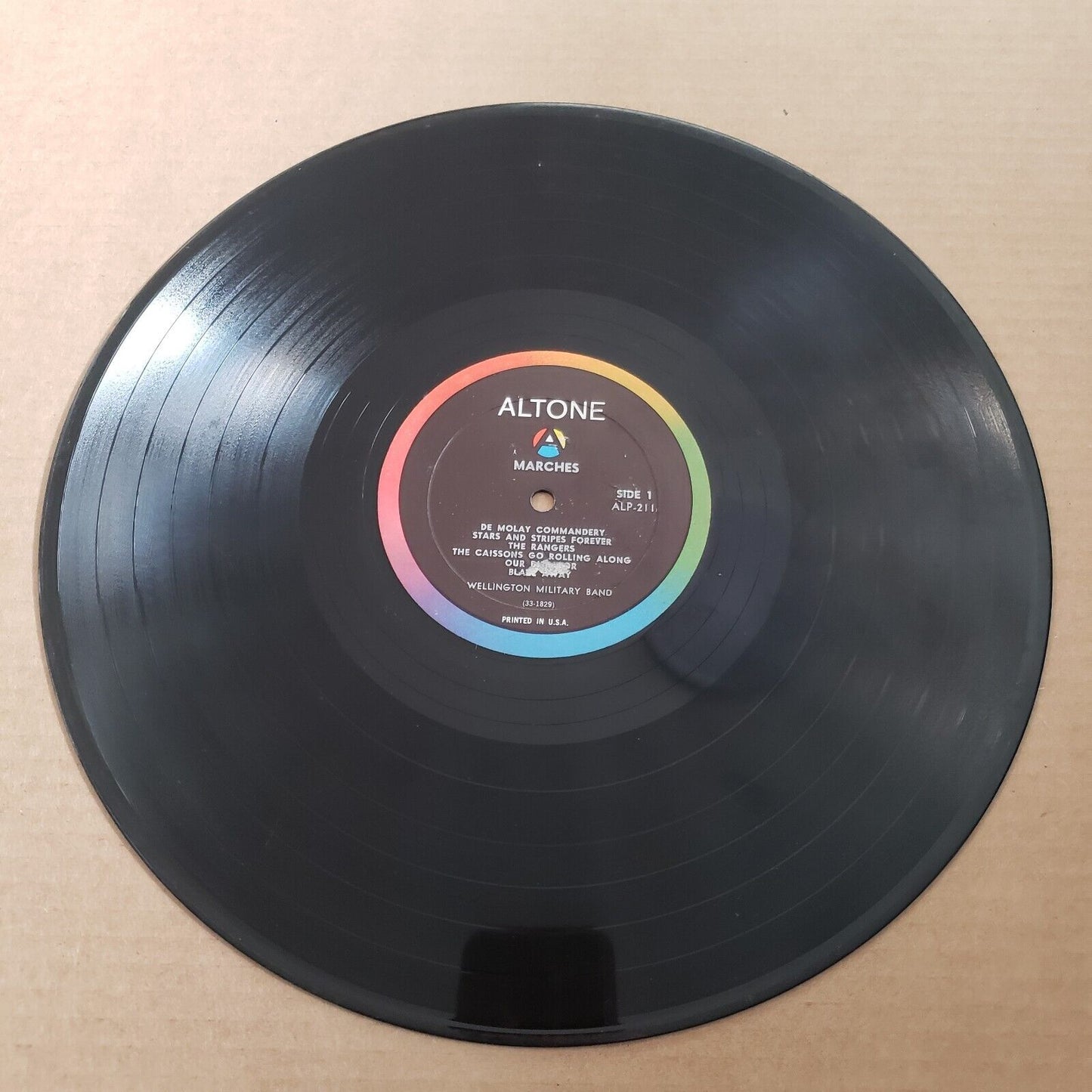 Wellington Military Band - Marches - Vinyl Record LP