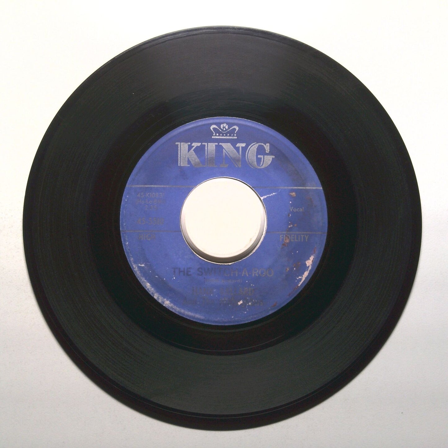 Hank Ballard - The Float; The Switch-A-Roo - Vinyl Record 45 RPM 7"
