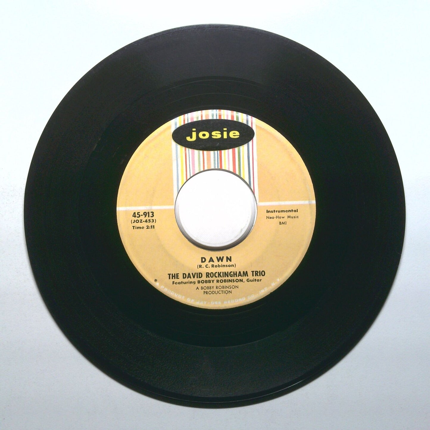 The David Rockingham Trio - Dawn; That's All - Vinyl 45 RPM 7"