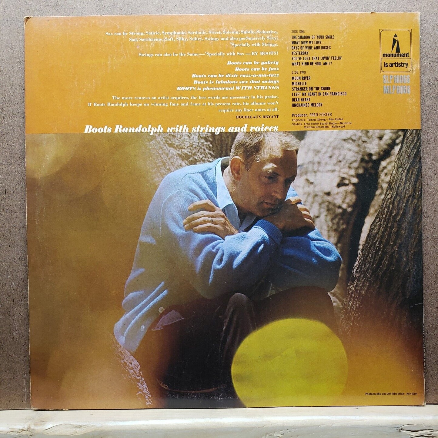 Boots Randolph - Boots With Strings - SLP 18066 - Vinyl Record LP