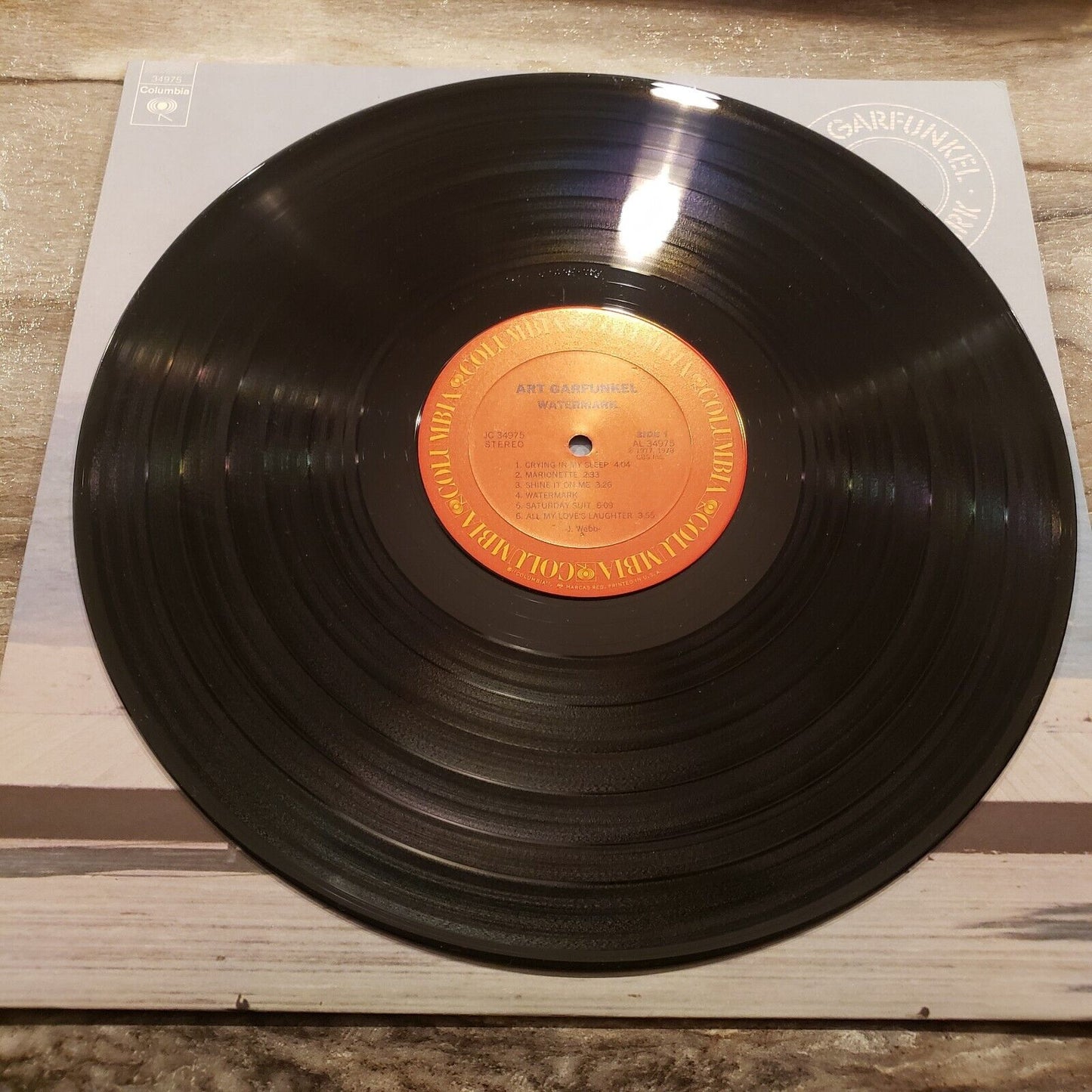 Art Garfunkel - Watermark - 1977 JC 34975 Vinyl Record LP
