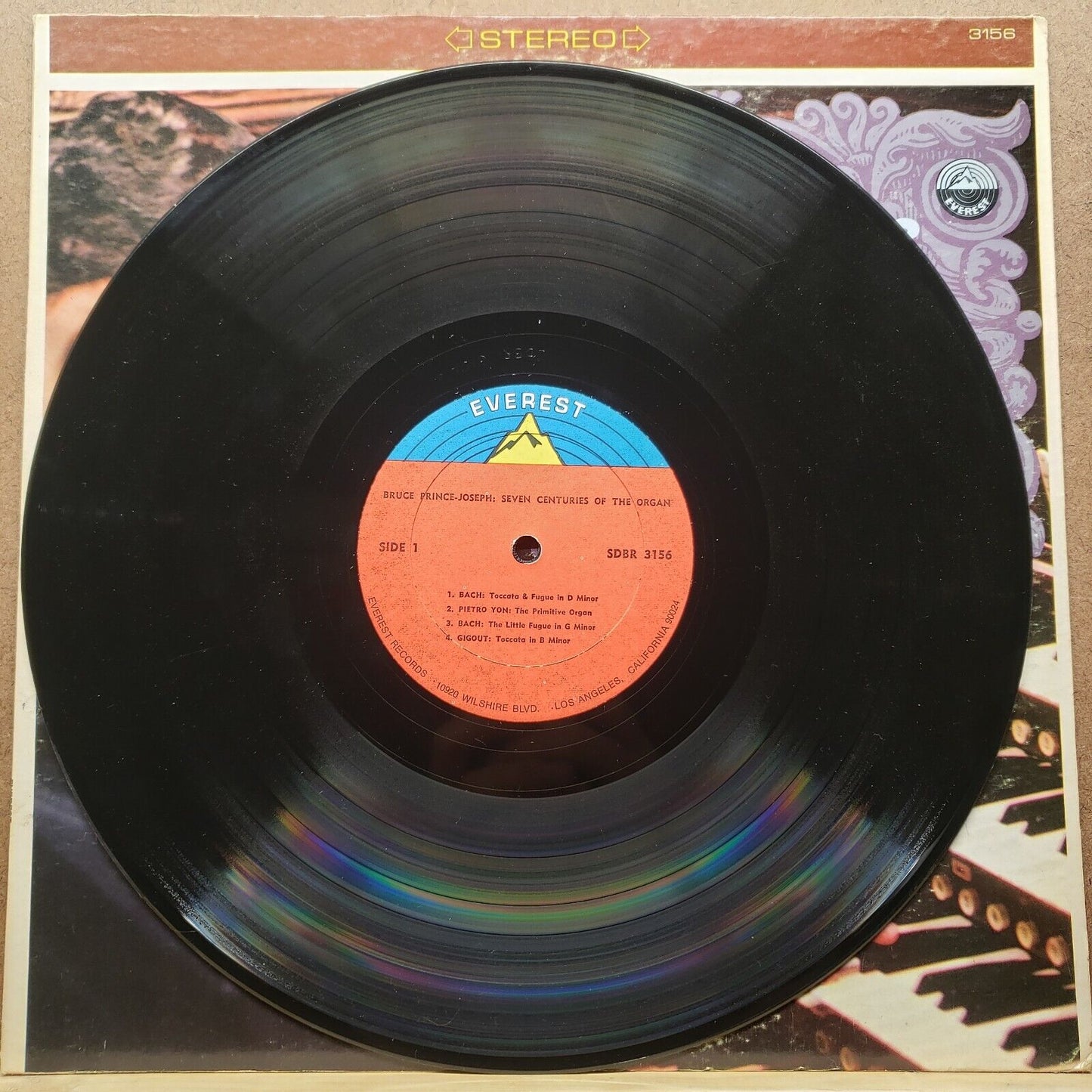 Bruce Prince Joseph - Seven Centuries Of The Organ - Vinyl Record LP