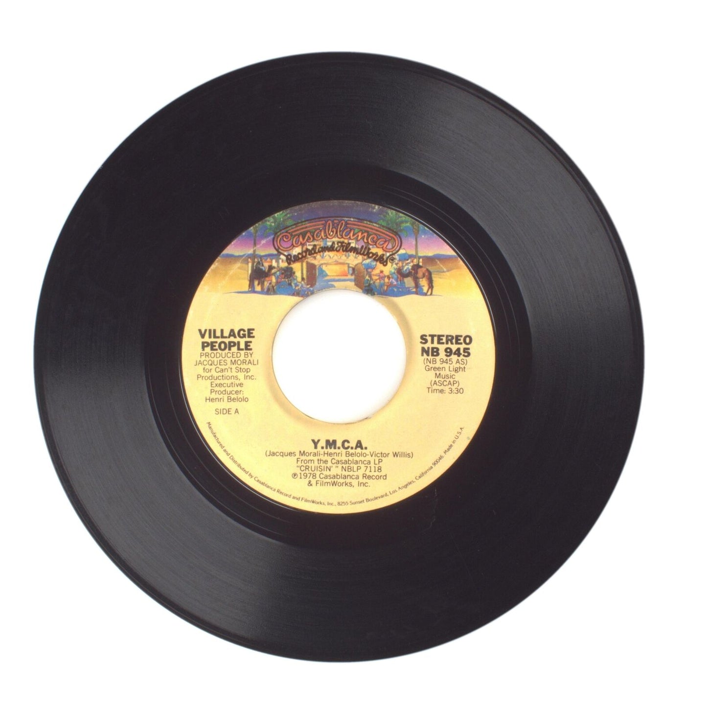 Village People - Y.M.C.A.; The Women - Vinyl Record 45 RPM 7"