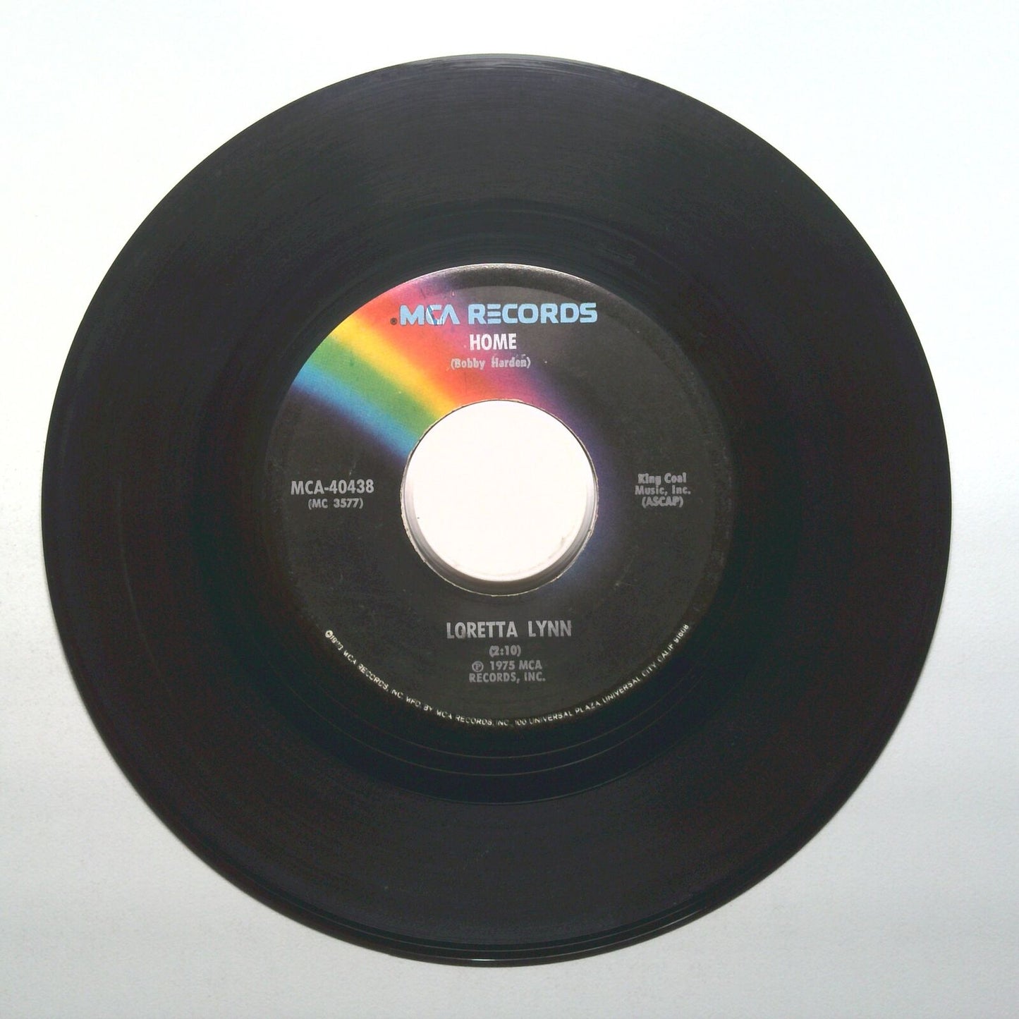 Loretta Lynn - Home; You Take Me To Heaven Every Night - Vinyl 45 RPM 7"