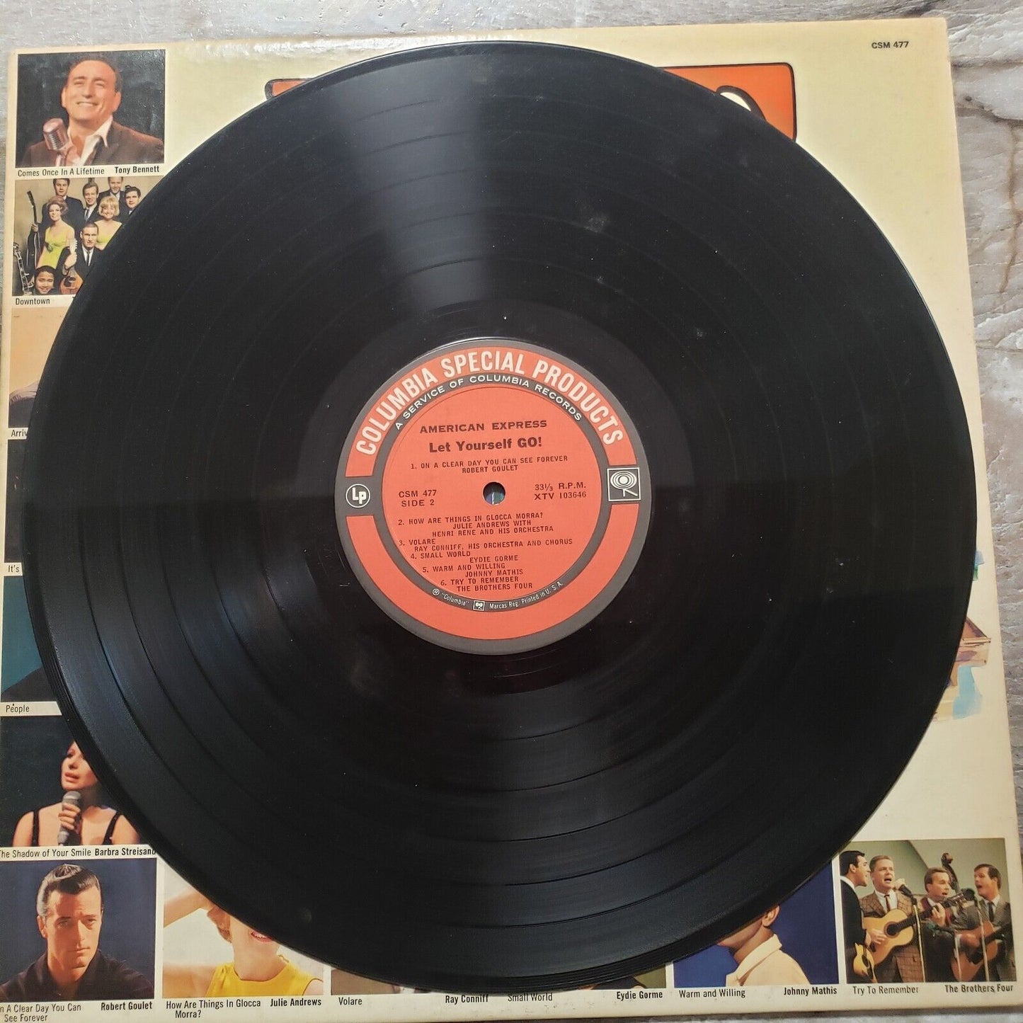 American Express - Let Ypurself Go! - CSM 477 Vinyl Record LP