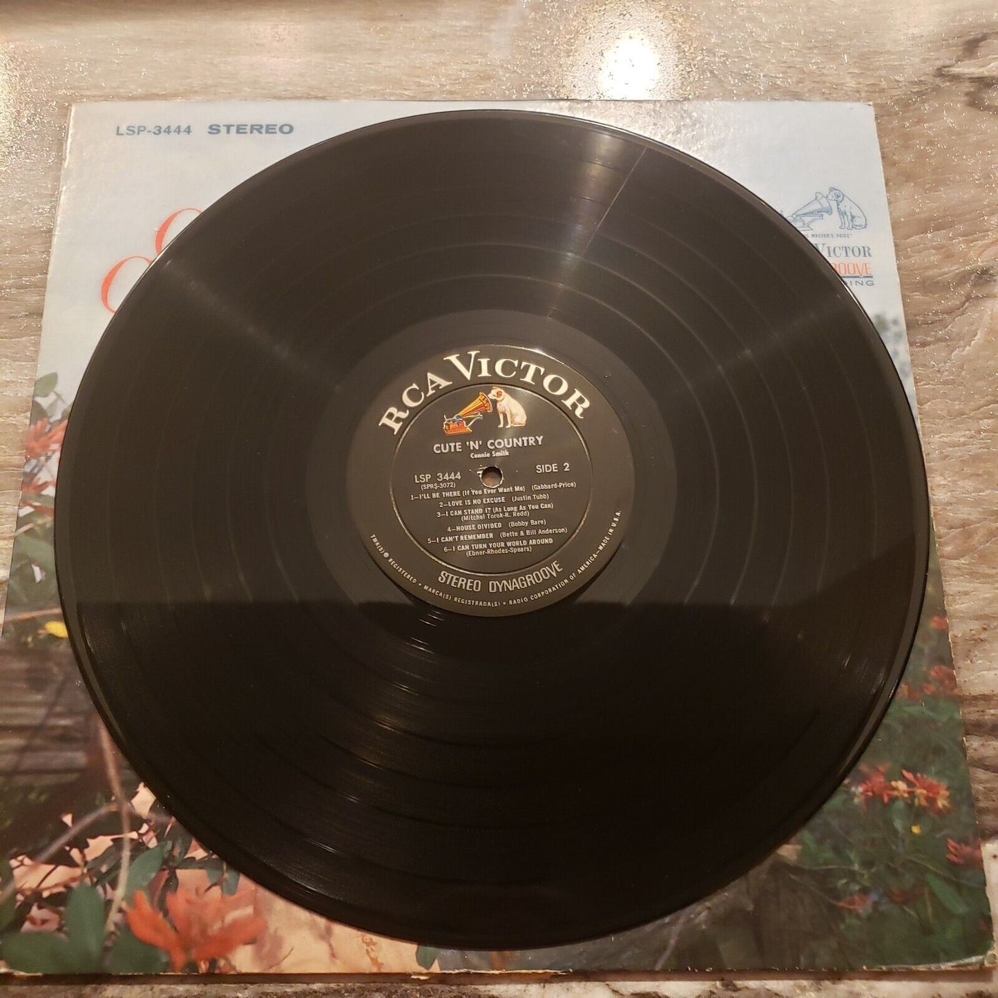 Connie Smith - Cute 'N' Country - LSP 3444 Vinyl Record LP (POOR)