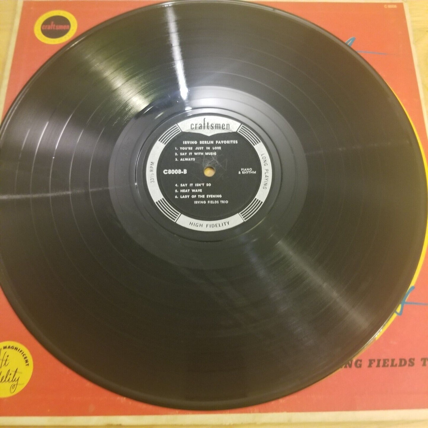 Irving Berlin - Favorites - C-8008 Vinyl Record LP