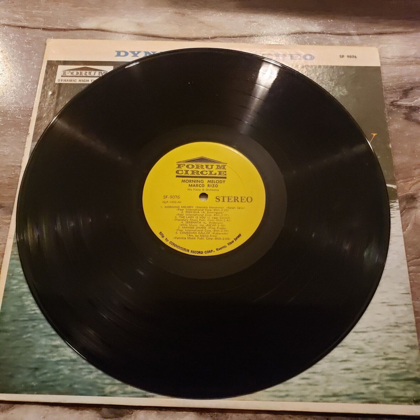 Marco Rizo - Morning Melody - SF-9076 Vinyl Record LP