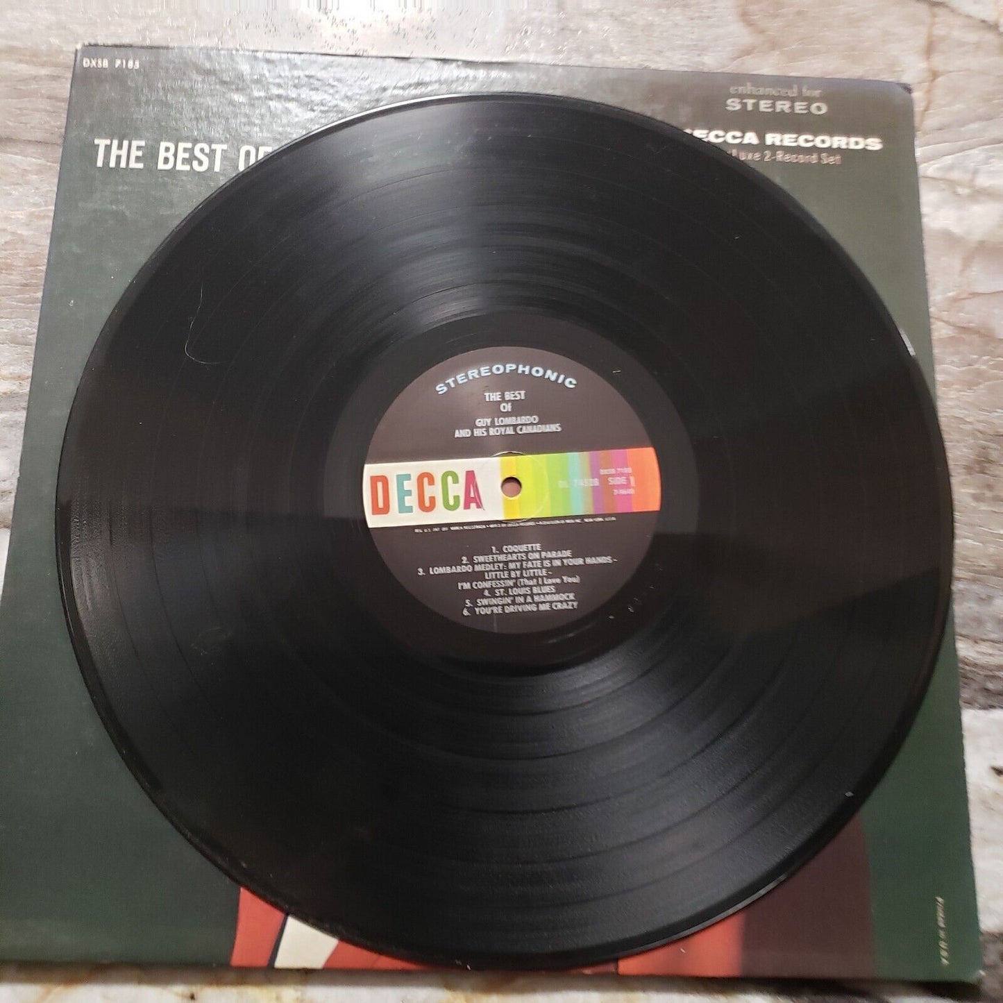 The Best Of Guy Lombardo And His Royal Canadians - 2 Disc Set - Vinyl Record LP
