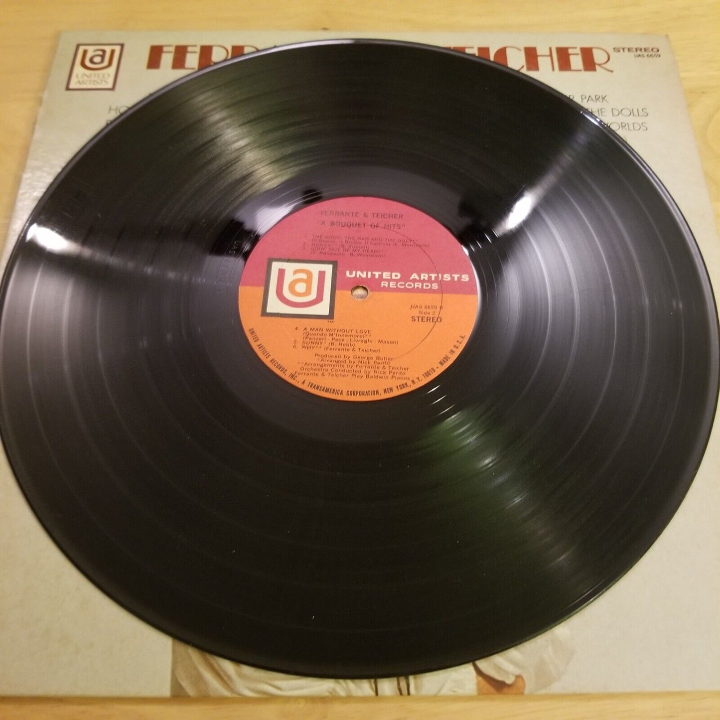Ferrante and Teicher - A Bouuet of Hits - UAS-6659 Vinyl Record LP