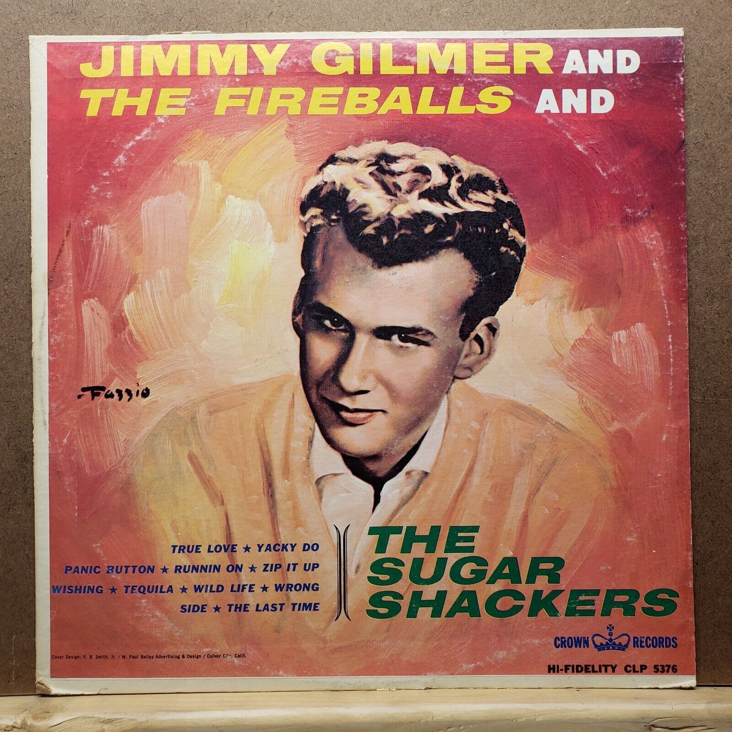 Jimmy Gilmer And The Fireballs And The Sugar Shackers - 5376 - Vinyl Record LP