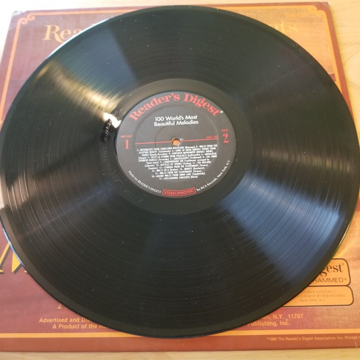 Reader's Digest - 100 World's Most Beautiful Melodies Vol. 1 - SMI-189 Vinyl