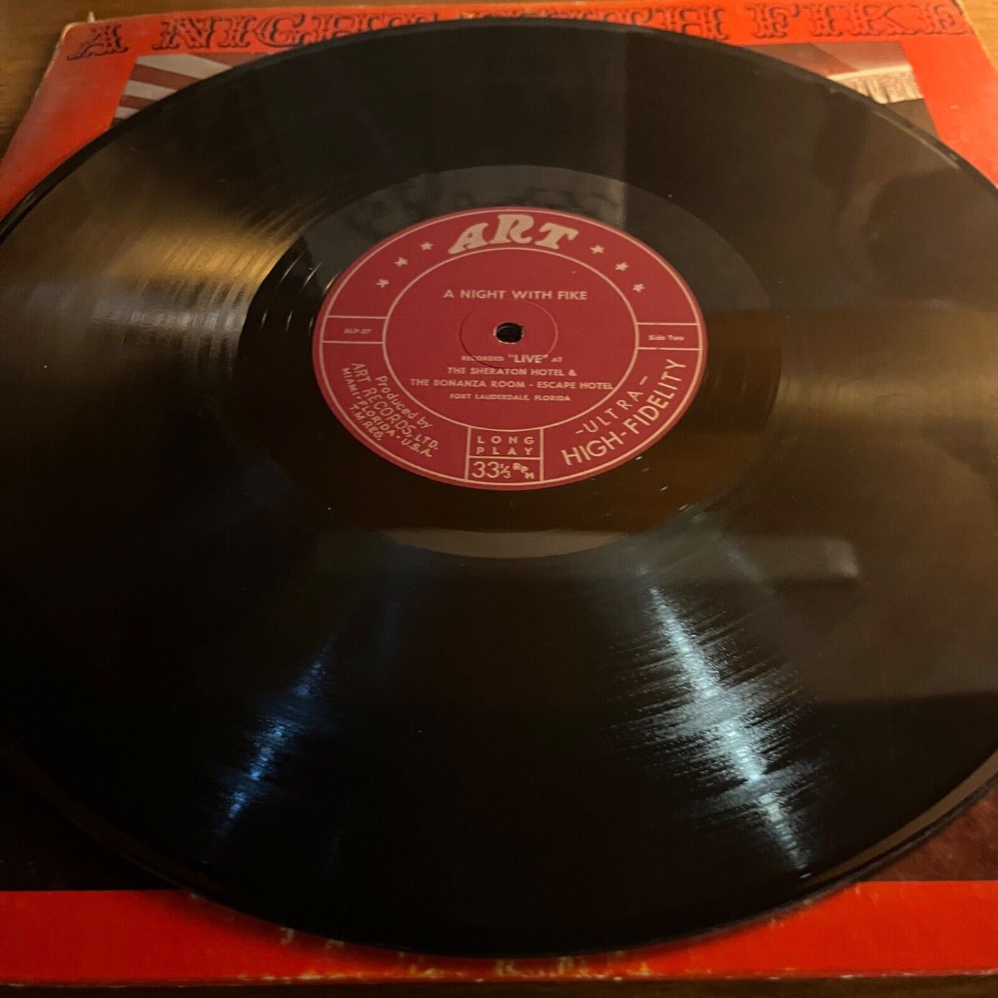 A Night With Fike - ALP 37 - Vinyl Record LP