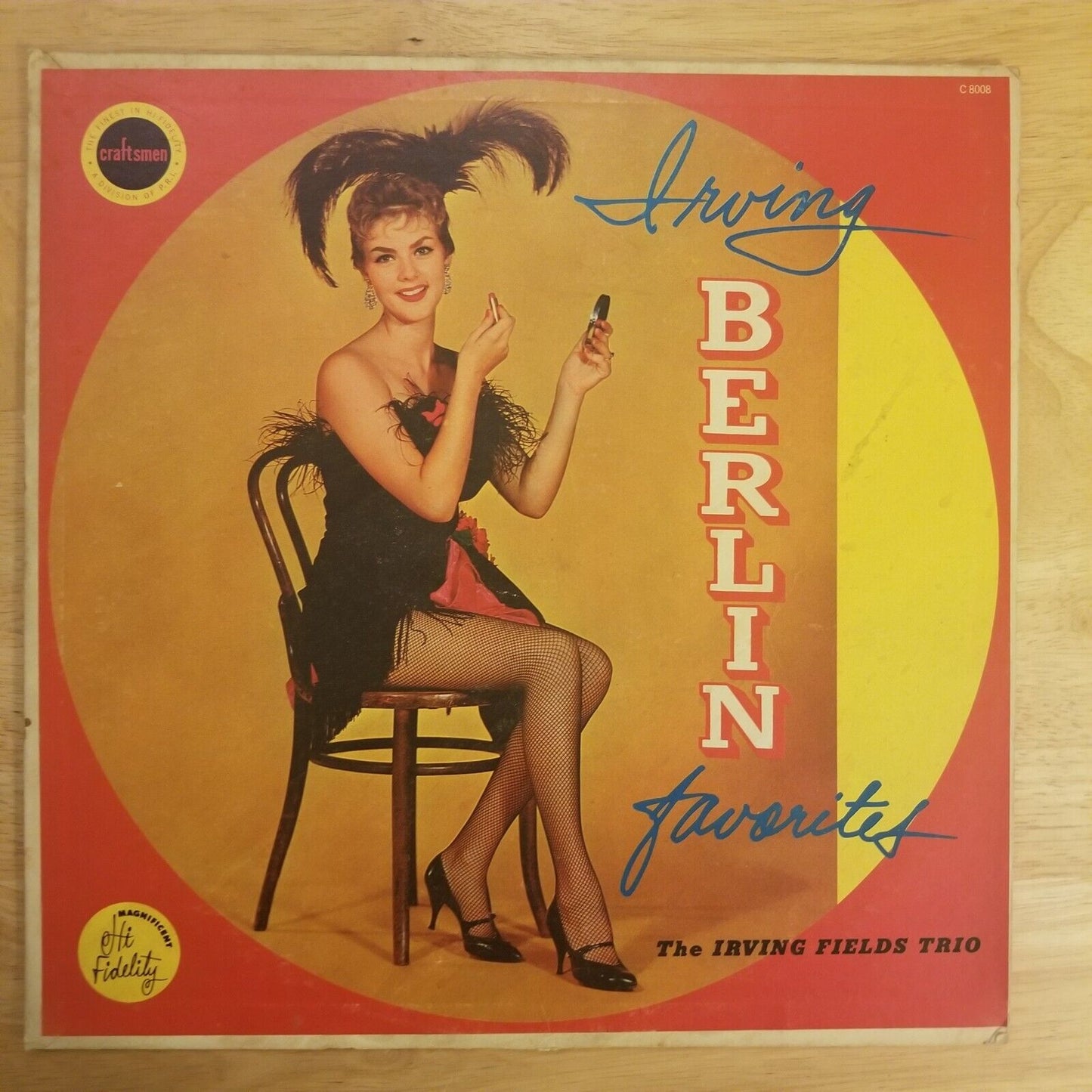 Irving Berlin - Favorites - C-8008 Vinyl Record LP