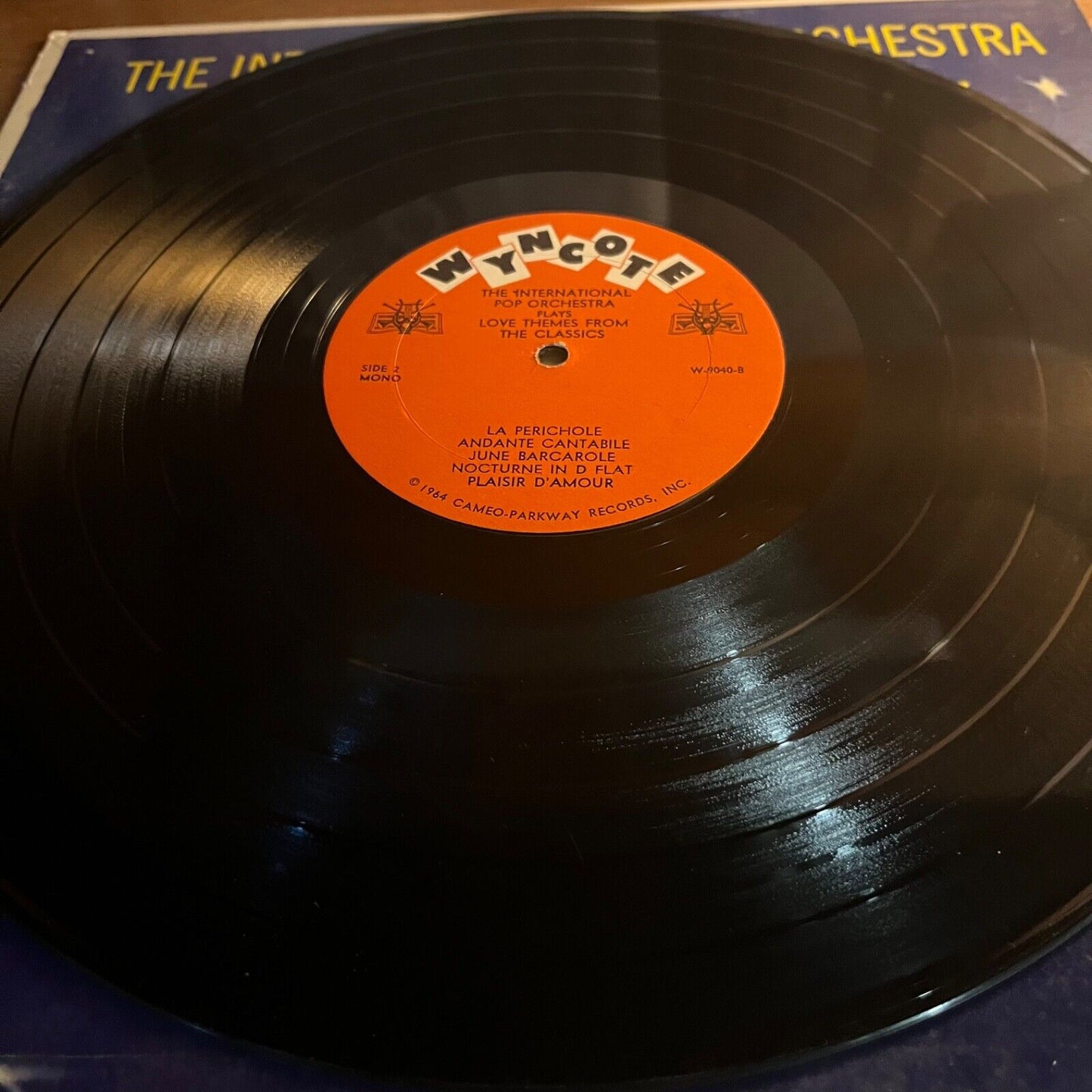 The International Pop Orchestra - Love Themes From The Classics- Vinyl Record LP