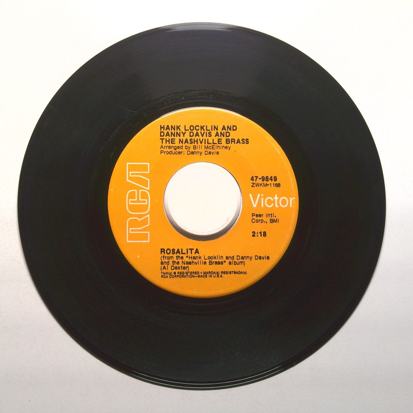 Hank Locklin and Danny Davis and the Nashville Brass - Rosalita; Flying South