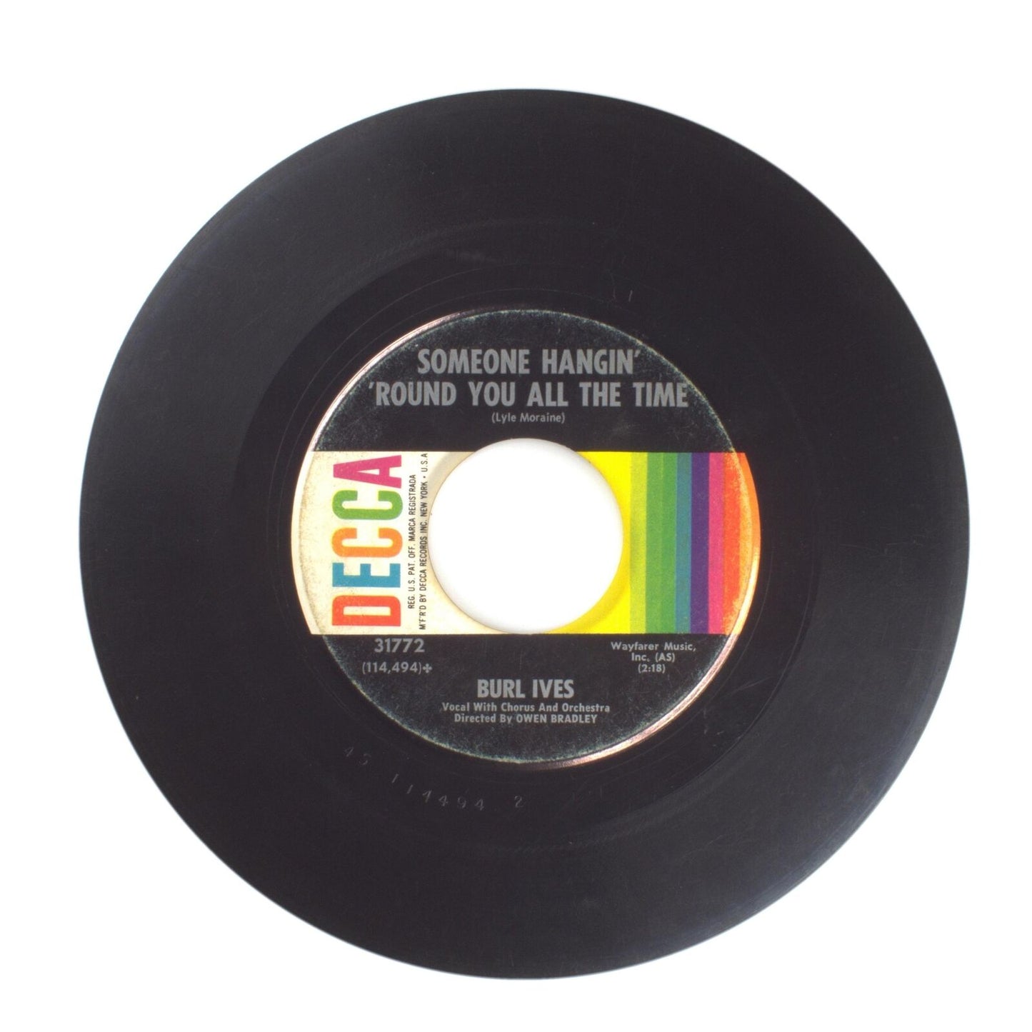 Burl Ives - Someone Hangin' 'Round You All The Time; On The Beach At Waikiki