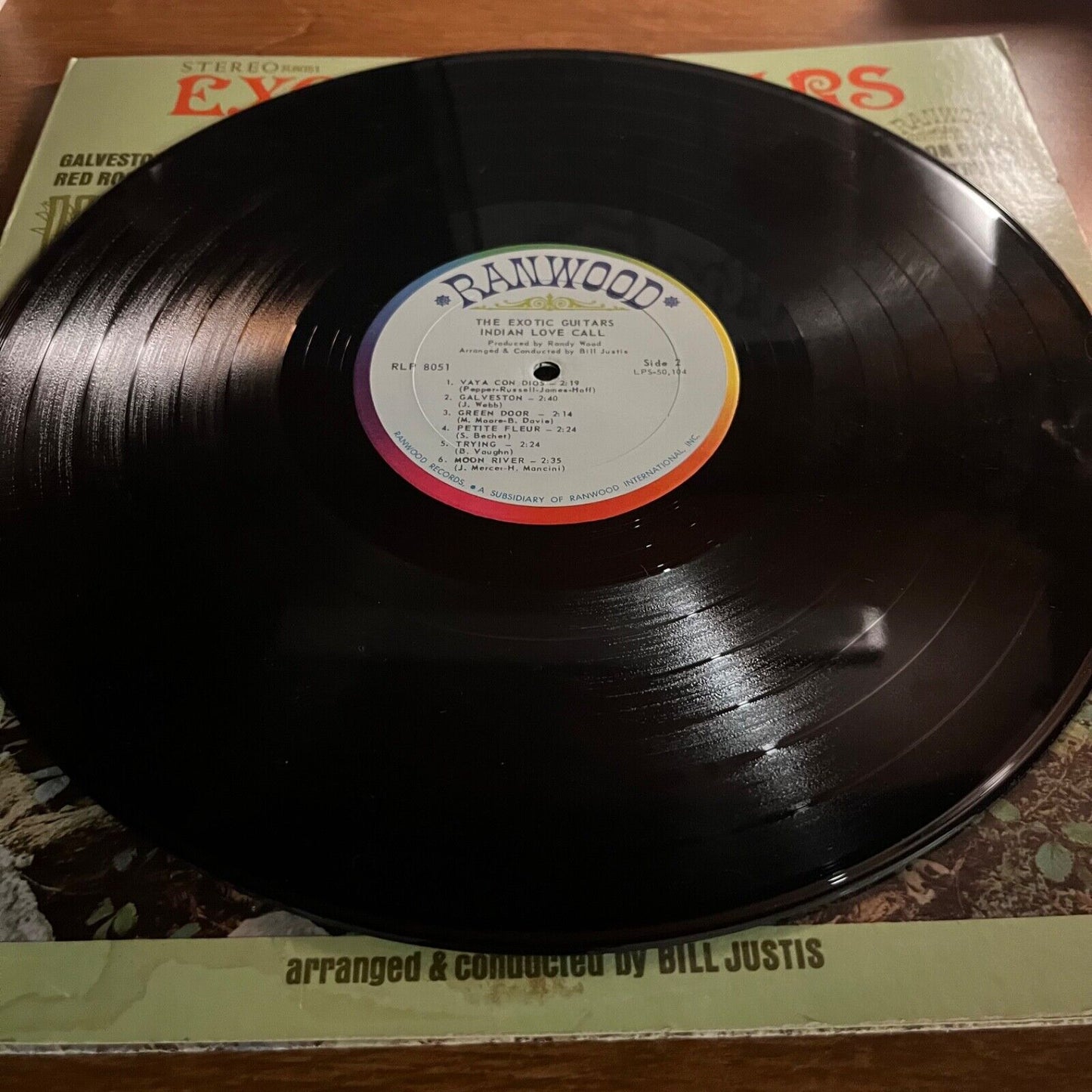 Randy Wood - The Exotic Guitars Indian Love Call - RLP 8051 - Vinyl Record LP