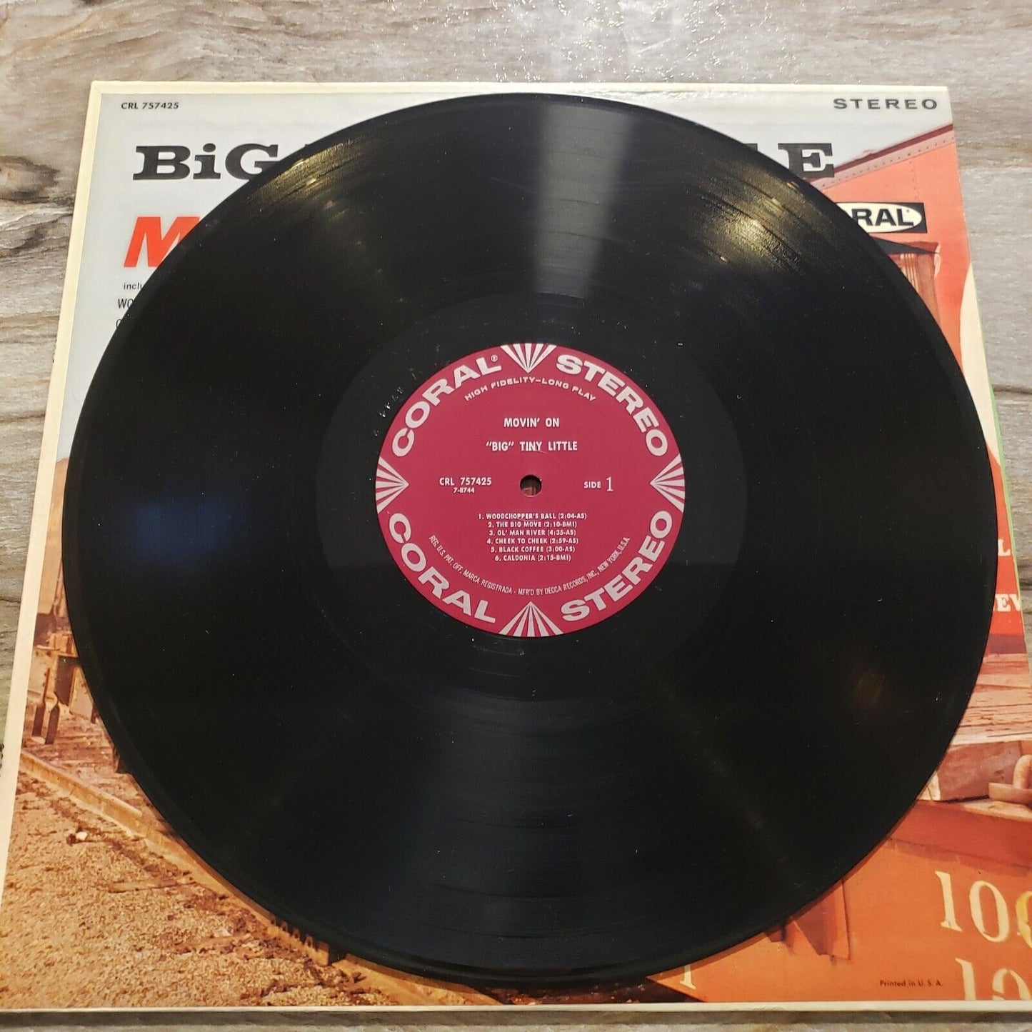 Big Tiny Little - Big Tiny Little - CRL 757425 Vinyl Record LP