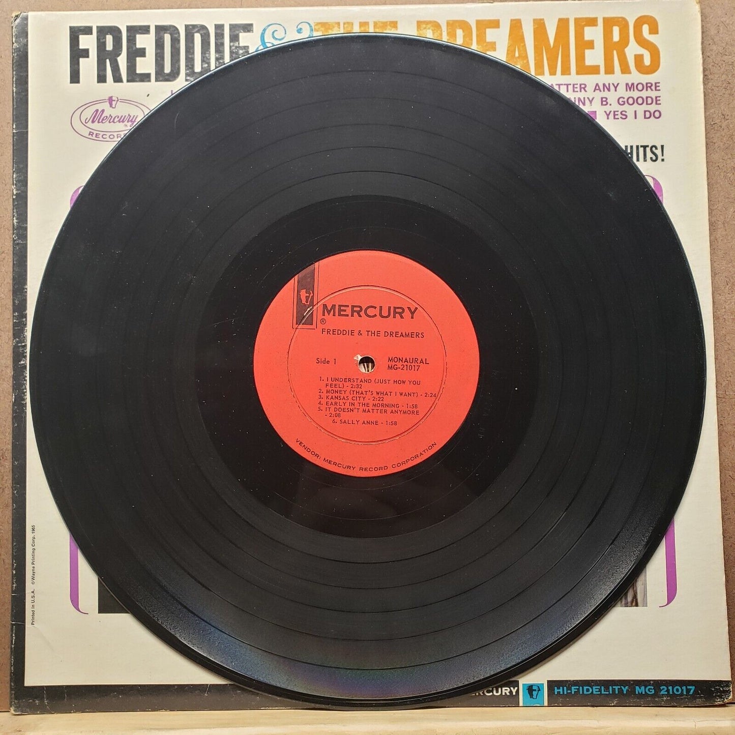 Freddie & The Dreamers - MG 21017 - Vinyl Record LP