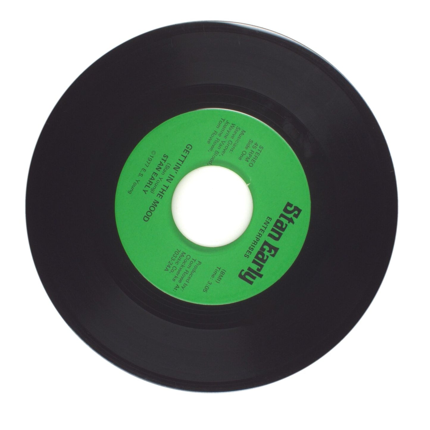 Stan Early - Gettin' In The Mood; The Lobsterman Song - Vinyl Record 45 RPM 7"