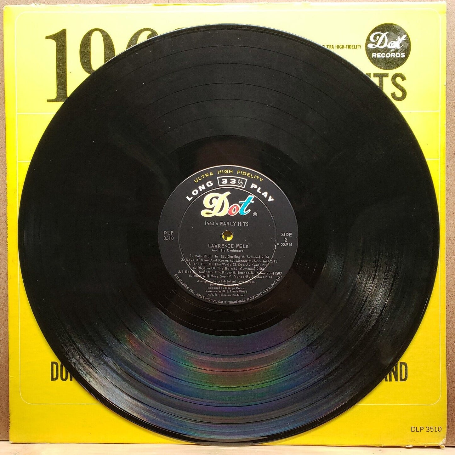 Lawrence Welk - 1963's Early Hits - DLP 3510 - Vinyl Record LP
