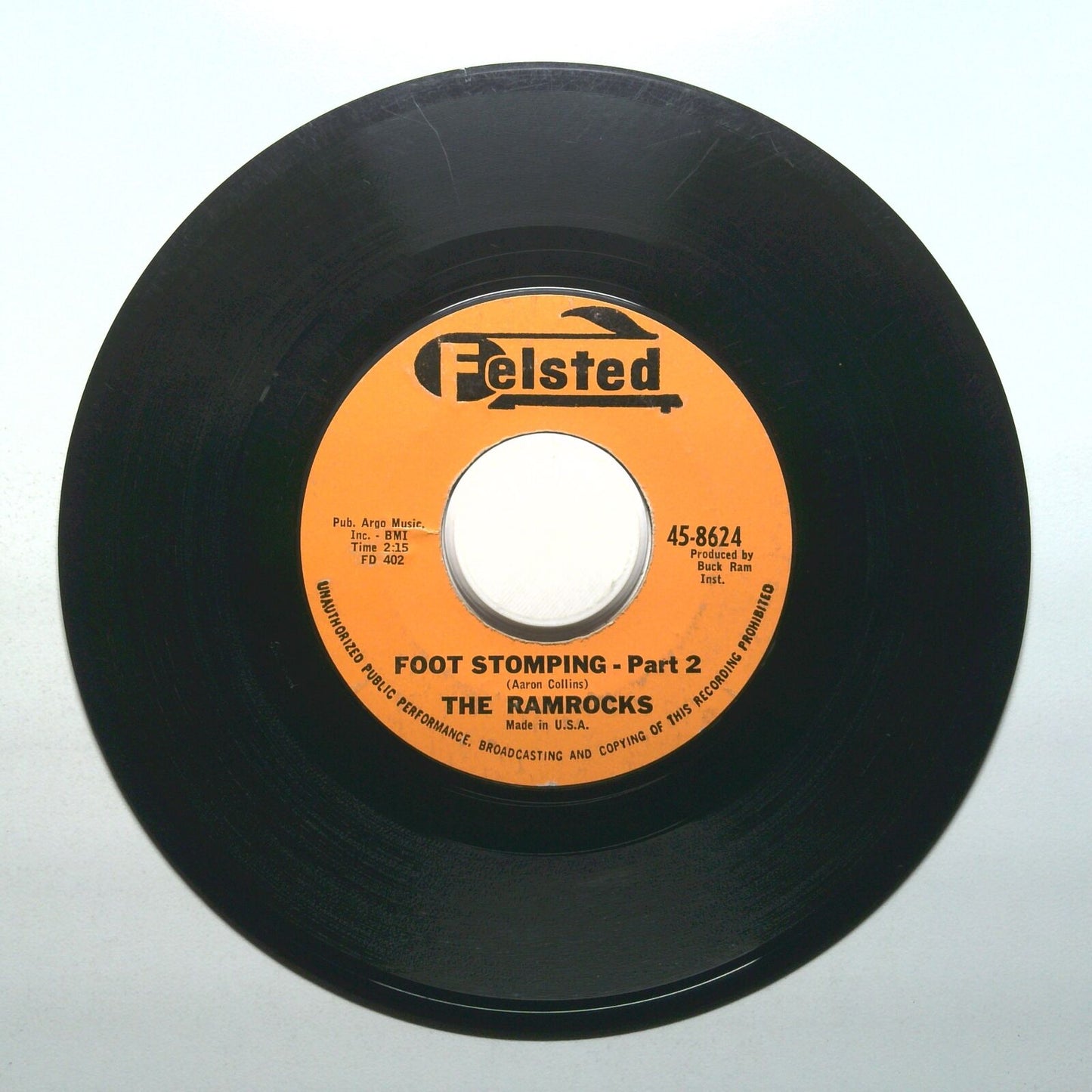 The Ramrocks, The Flares - Foot Stomping - VInyl 45 RPM 7"