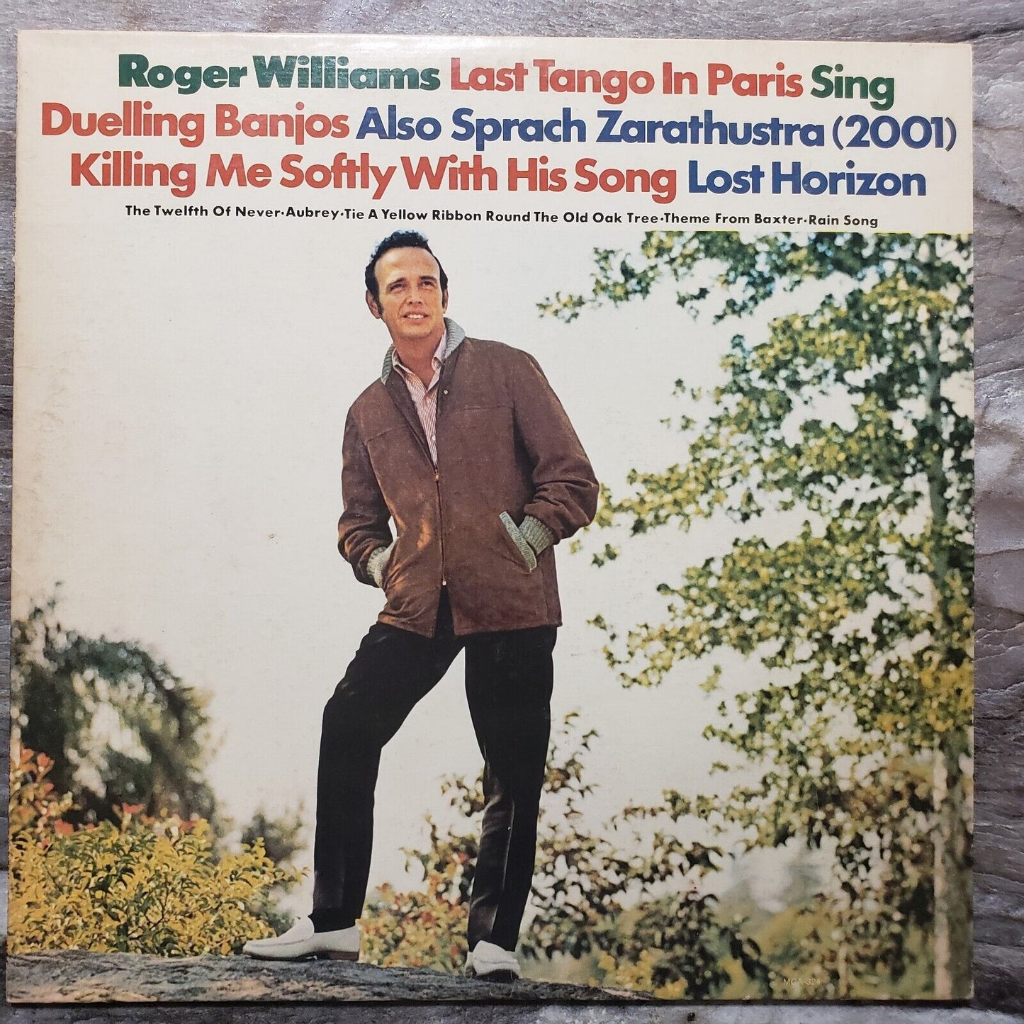Roger Williams - Last Tano In Paris, Sing, Dueling Banjos - 1973 Vinyl Record LP