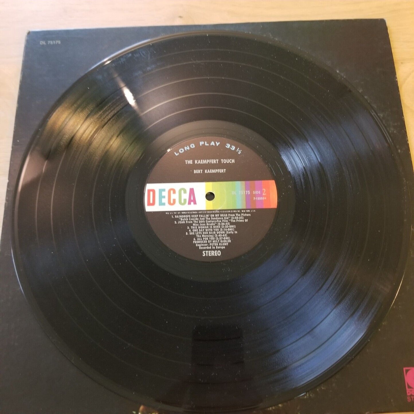 Bert Kaempfert - The Kaempfert Touch - DL-75175 Vinyl Record LP