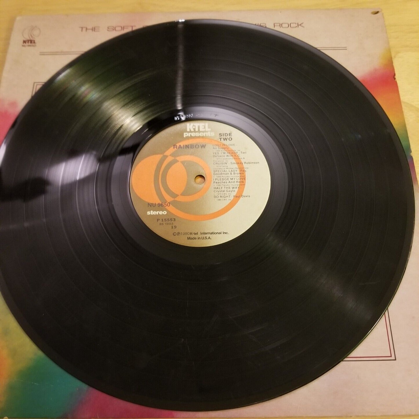 Rainbow - The Soft Sounds of Today's Soft Rock - NU-9650 Vinyl Record LP